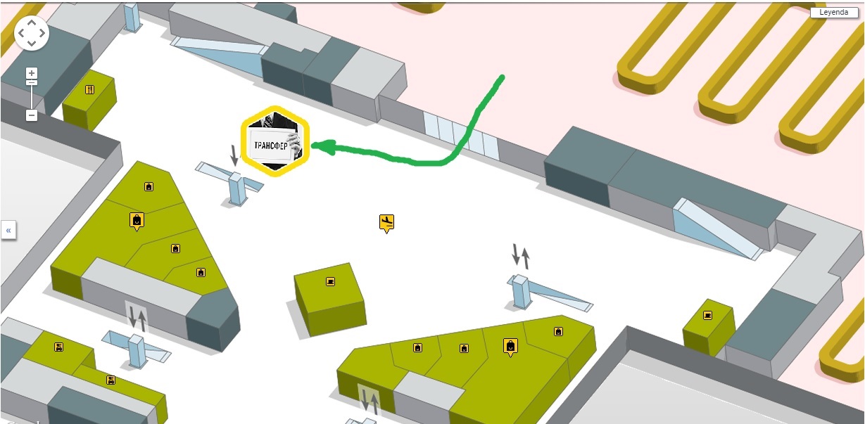 Схема встречи и описание трансфера из аэропорта Барселлона Т1